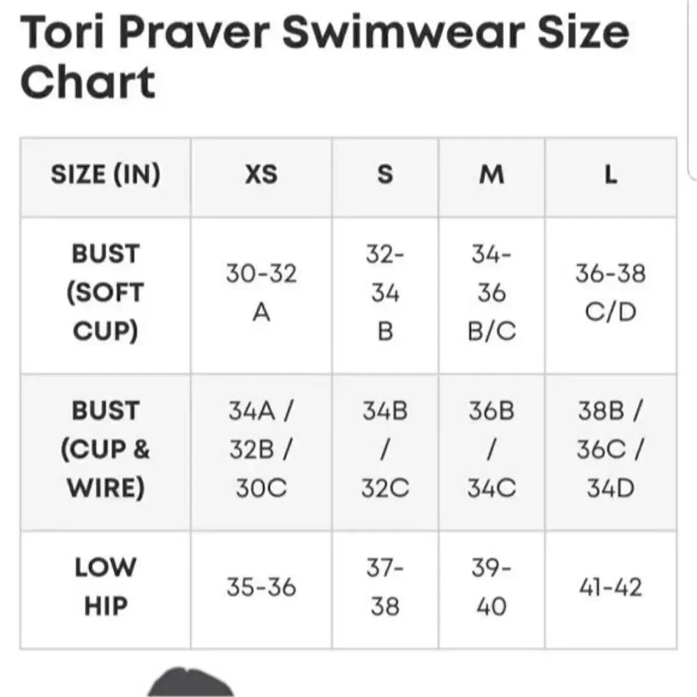 Tori Praver Swimwear new tags